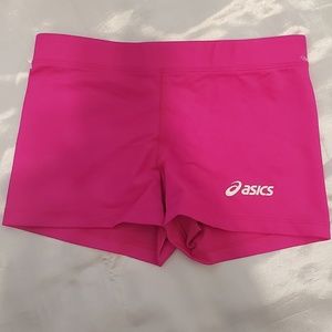 Pink athletic shorts